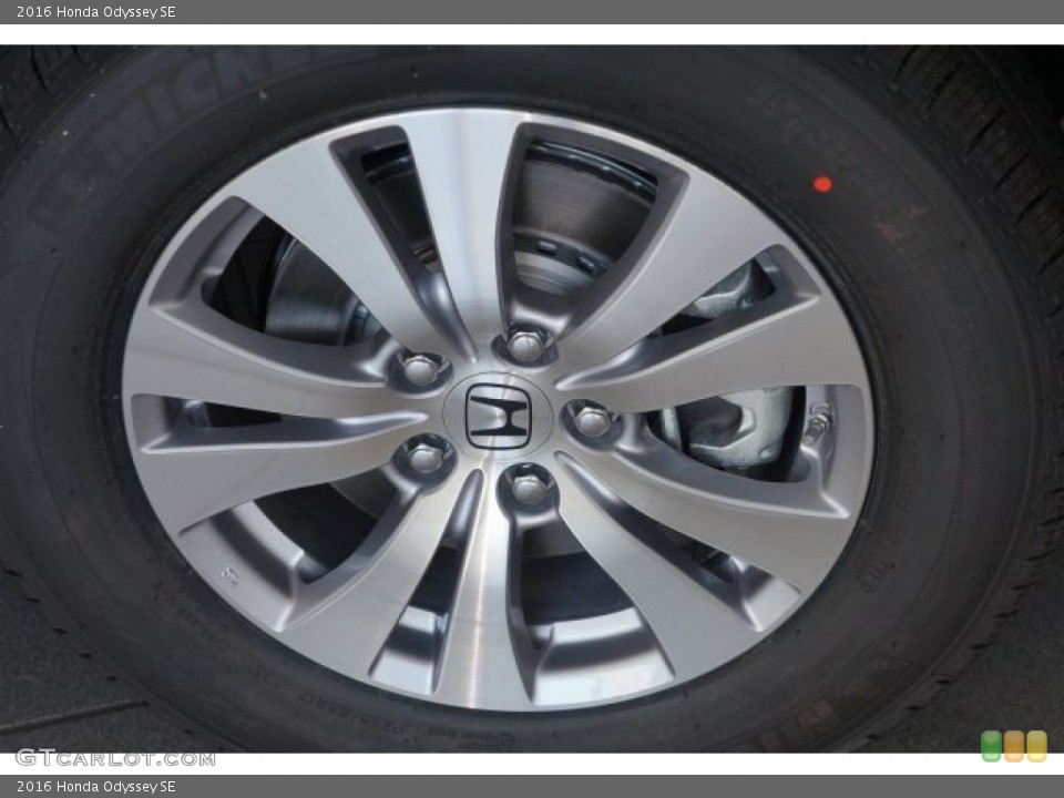 2016 Honda Odyssey SE Wheel and Tire Photo #107473880