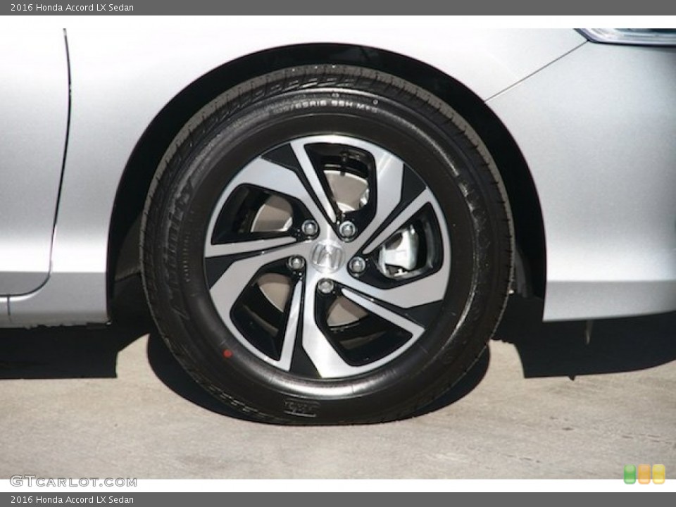 2016 Honda Accord LX Sedan Wheel and Tire Photo #107480139