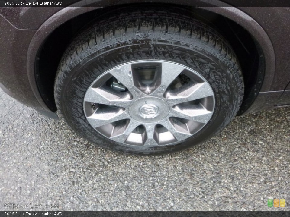 2016 Buick Enclave Leather AWD Wheel and Tire Photo #107485758