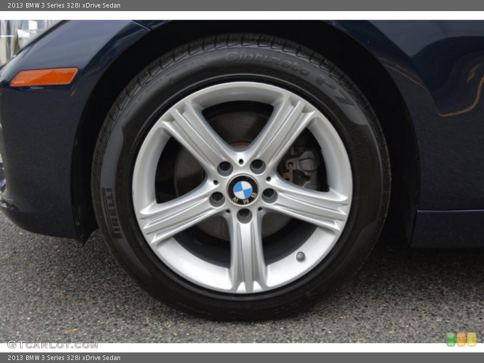 2013 BMW 3 Series 328i xDrive Sedan Wheel and Tire Photo #107490435