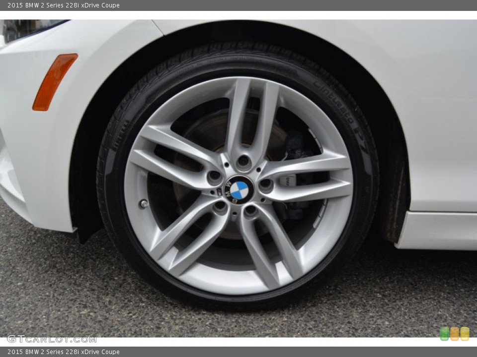 2015 BMW 2 Series 228i xDrive Coupe Wheel and Tire Photo #107495935