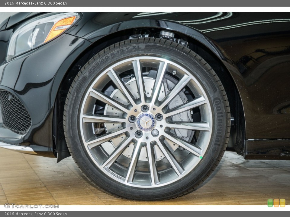 2016 Mercedes-Benz C 300 Sedan Wheel and Tire Photo #107518451