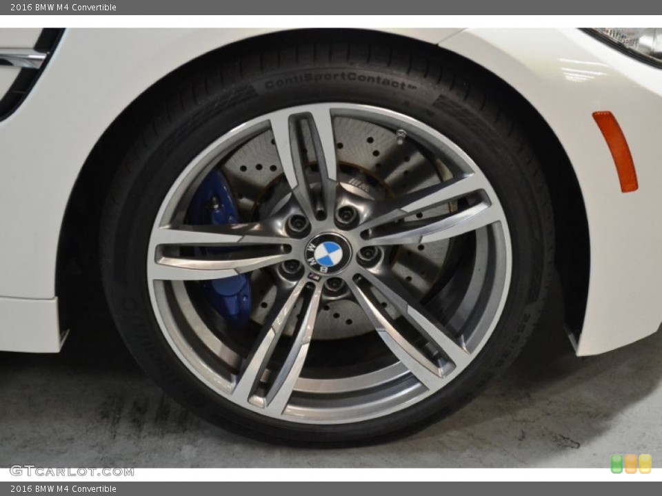 2016 BMW M4 Convertible Wheel and Tire Photo #107518760