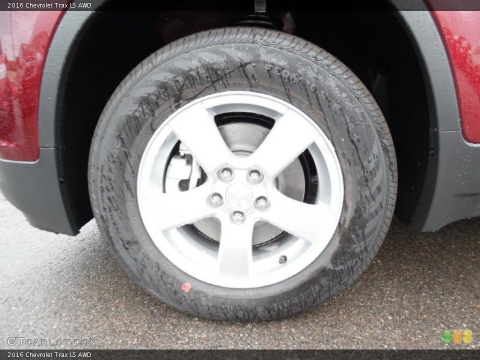 2016 Chevrolet Trax LS AWD Wheel and Tire Photo #107525846