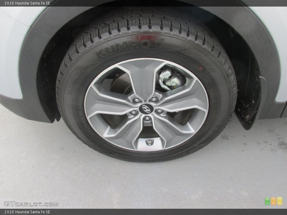 2016 Hyundai Santa Fe Wheels and Tires