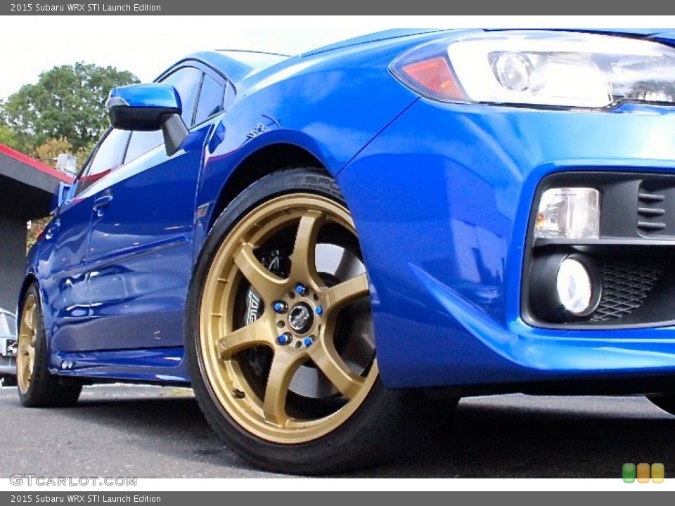 2015 Subaru WRX STI Launch Edition Wheel and Tire Photo #107530823