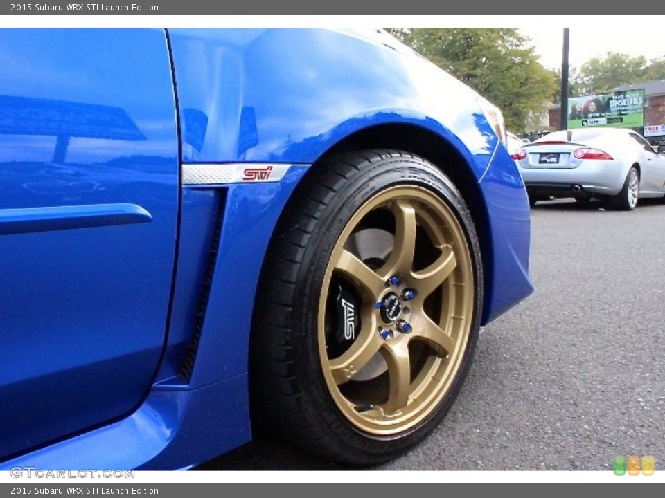 2015 Subaru WRX STI Launch Edition Wheel and Tire Photo #107530853