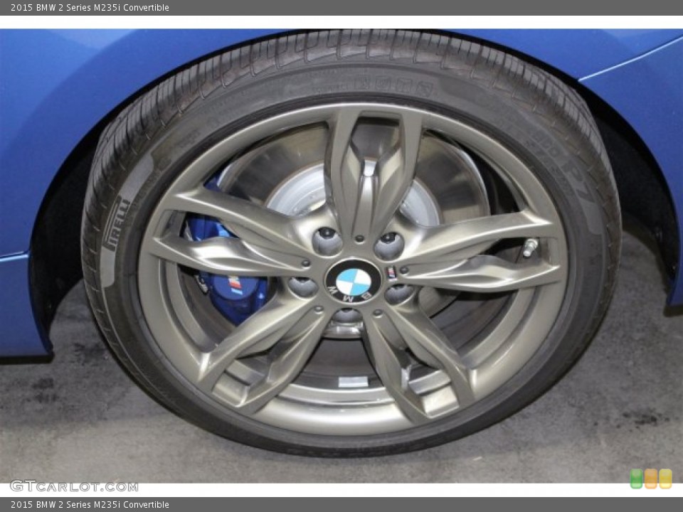 2015 BMW 2 Series M235i Convertible Wheel and Tire Photo #107538786
