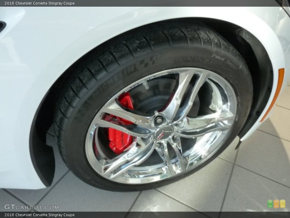 2016 Chevrolet Corvette Stingray Coupe Wheel and Tire Photo #107541702
