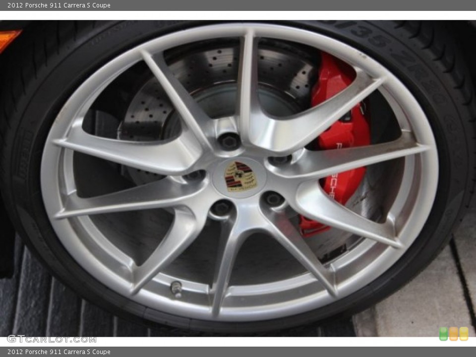 2012 Porsche 911 Carrera S Coupe Wheel and Tire Photo #107562531