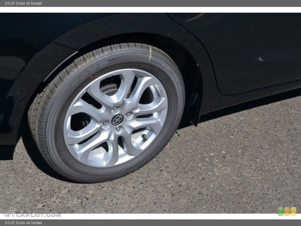 2016 Scion iA Sedan Wheel and Tire Photo #107564001