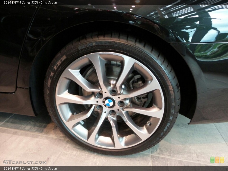2016 BMW 5 Series 535i xDrive Sedan Wheel and Tire Photo #107575342