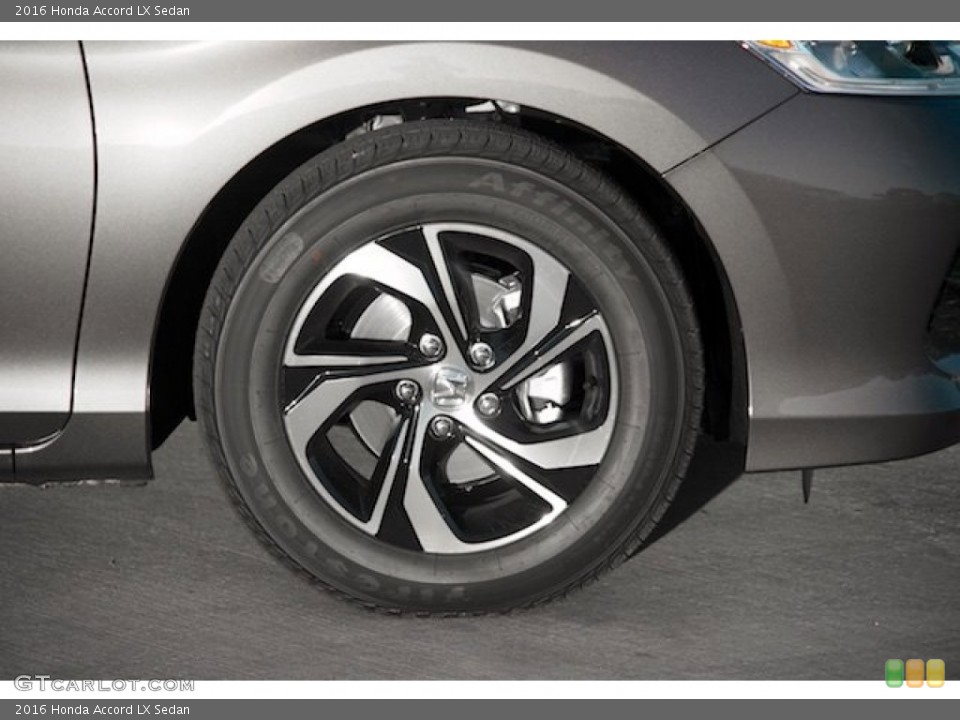 2016 Honda Accord LX Sedan Wheel and Tire Photo #107582563