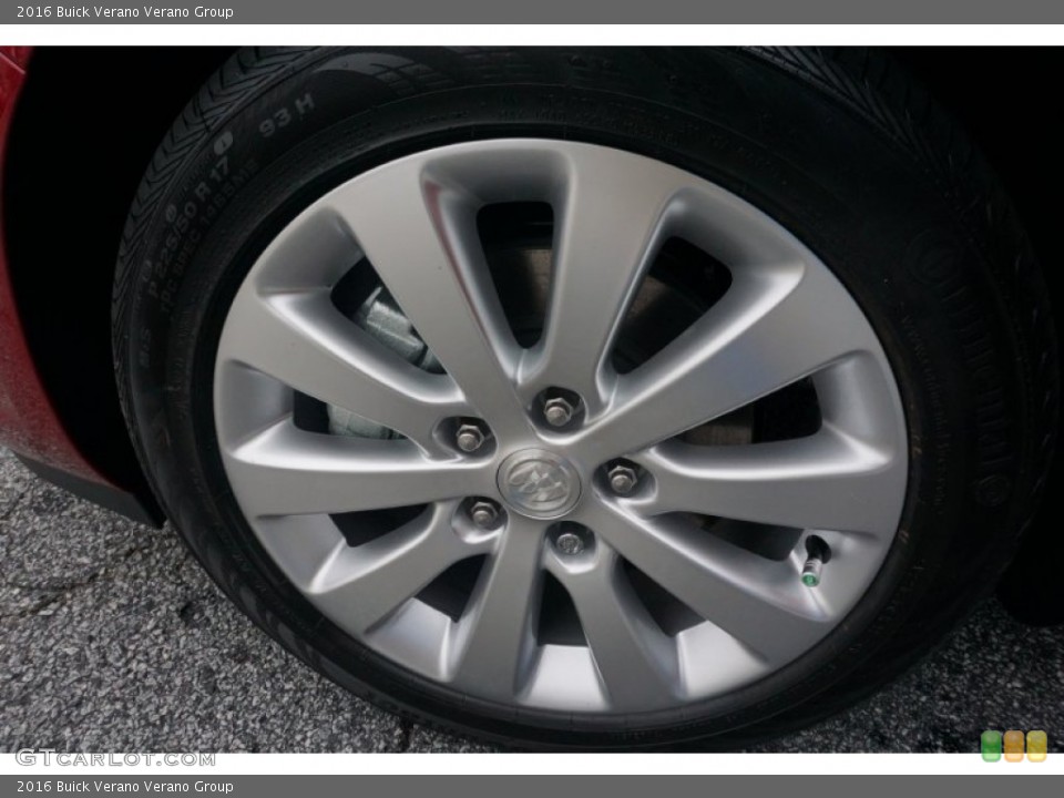 2016 Buick Verano Verano Group Wheel and Tire Photo #107607274