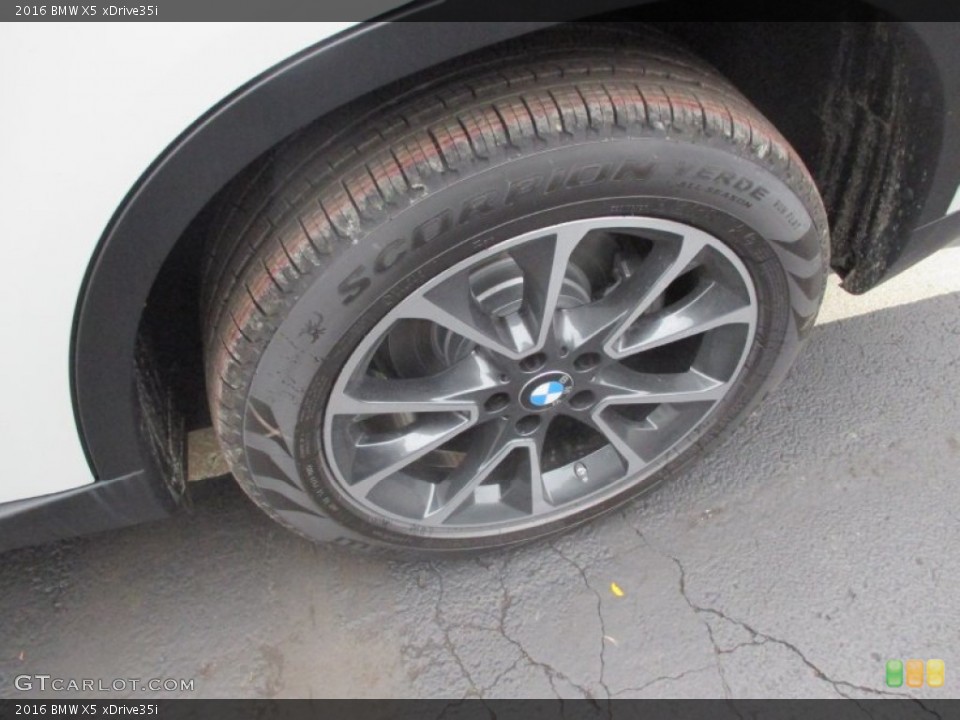 2016 BMW X5 xDrive35i Wheel and Tire Photo #107612824
