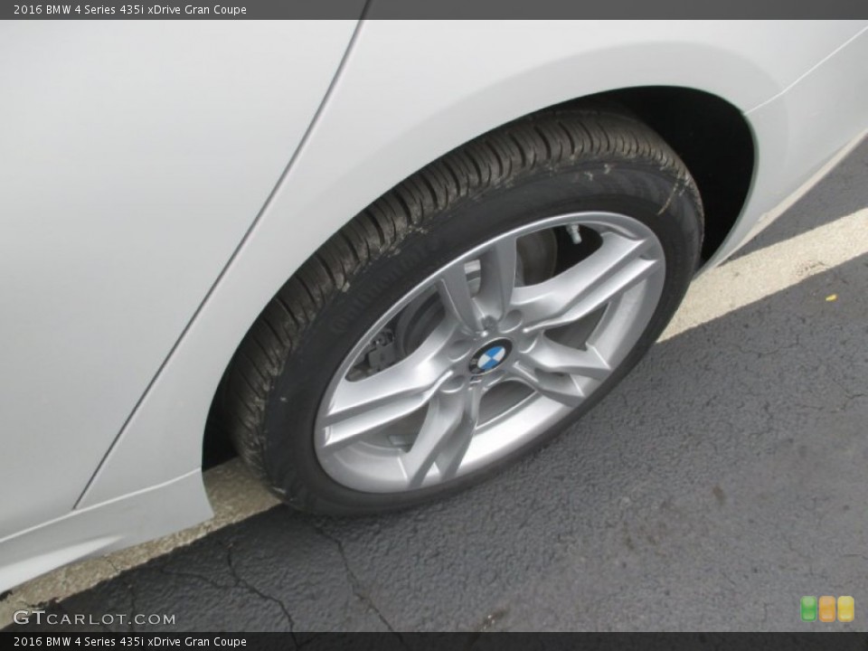 2016 BMW 4 Series 435i xDrive Gran Coupe Wheel and Tire Photo #107613292