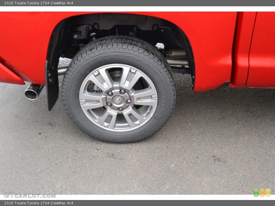 2016 Toyota Tundra 1794 CrewMax 4x4 Wheel and Tire Photo #107613607