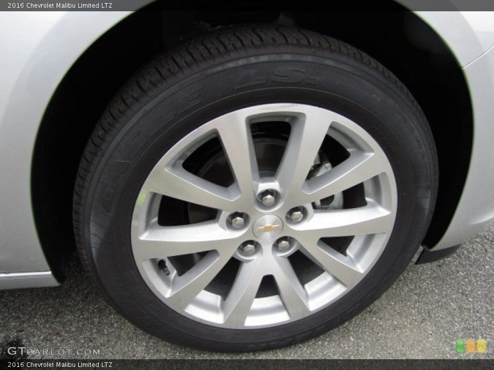 2016 Chevrolet Malibu Limited LTZ Wheel and Tire Photo #107616337