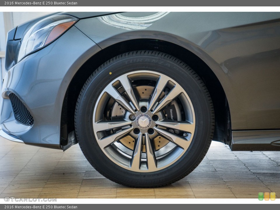 2016 Mercedes-Benz E 250 Bluetec Sedan Wheel and Tire Photo #107618600