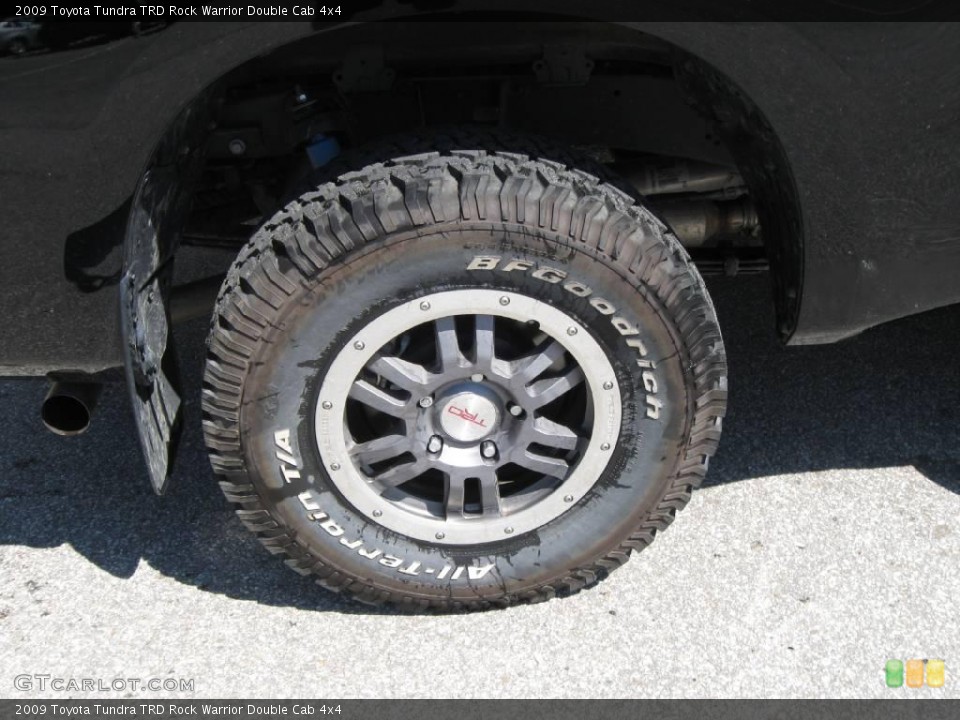 2009 Toyota Tundra TRD Rock Warrior Double Cab 4x4 Wheel and Tire Photo #10762743