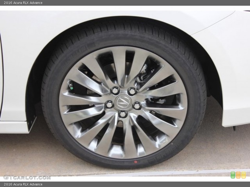 2016 Acura RLX Advance Wheel and Tire Photo #107632777