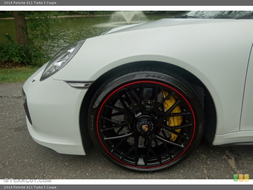 2014 Porsche 911 Turbo S Coupe Wheel and Tire Photo #107642306
