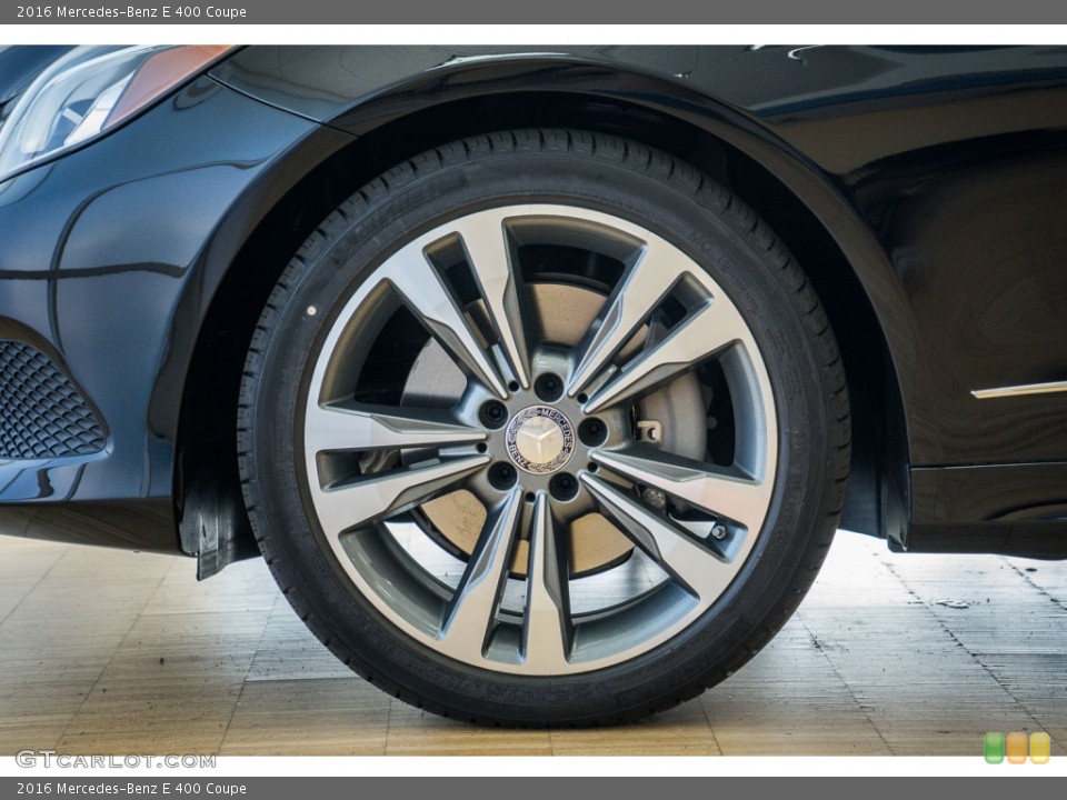 2016 Mercedes-Benz E 400 Coupe Wheel and Tire Photo #107646038