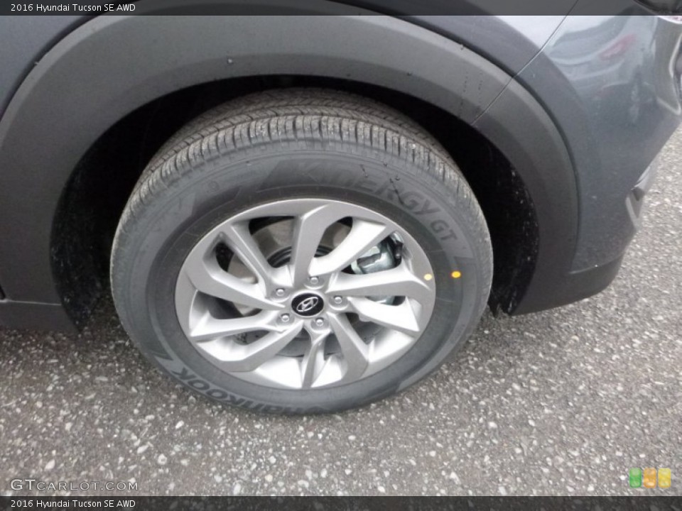 2016 Hyundai Tucson SE AWD Wheel and Tire Photo #107649836