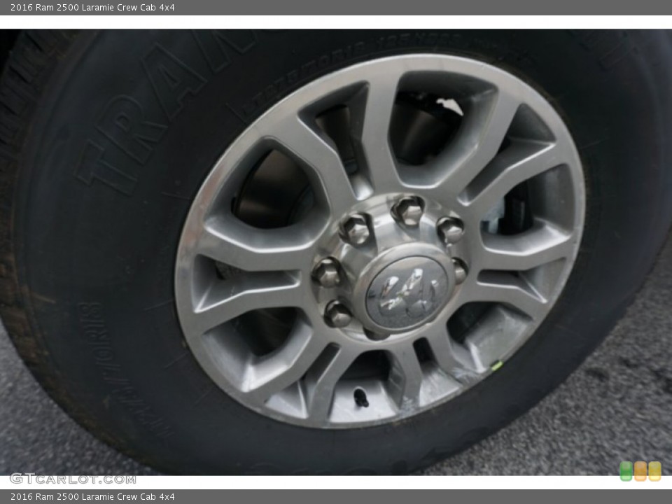2016 Ram 2500 Laramie Crew Cab 4x4 Wheel and Tire Photo #107679148