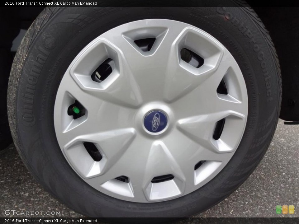 2016 Ford Transit Connect XL Cargo Van Extended Wheel and Tire Photo #107684470