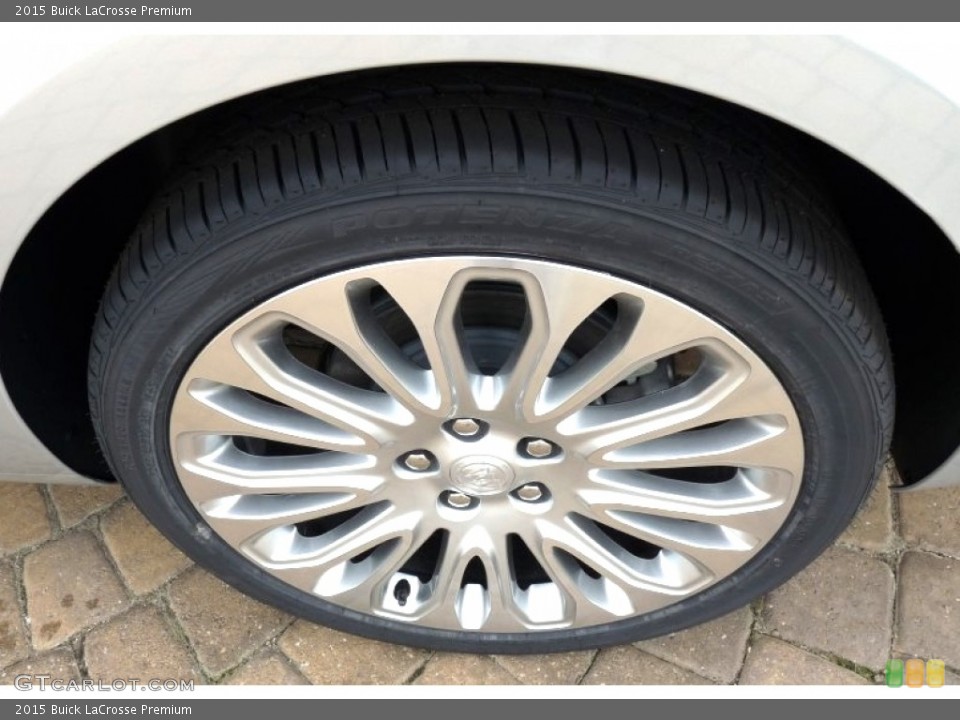 2015 Buick LaCrosse Premium Wheel and Tire Photo #107694264