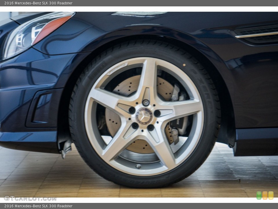 2016 Mercedes-Benz SLK 300 Roadster Wheel and Tire Photo #107701917