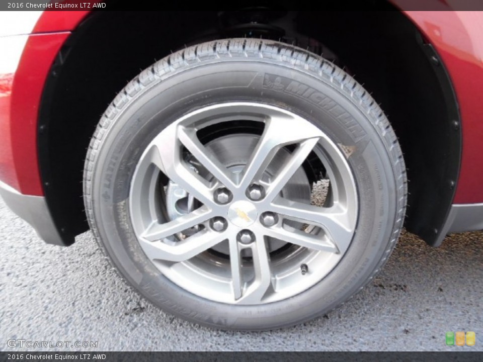 2016 Chevrolet Equinox LTZ AWD Wheel and Tire Photo #107710380