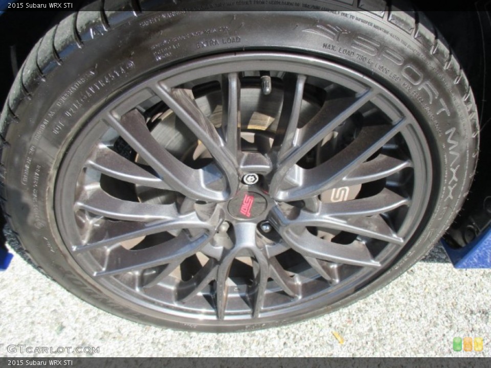 2015 Subaru WRX STI Wheel and Tire Photo #107712036