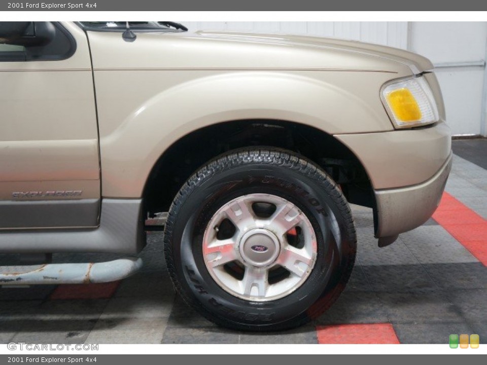2001 Ford Explorer Sport 4x4 Wheel and Tire Photo #107718087