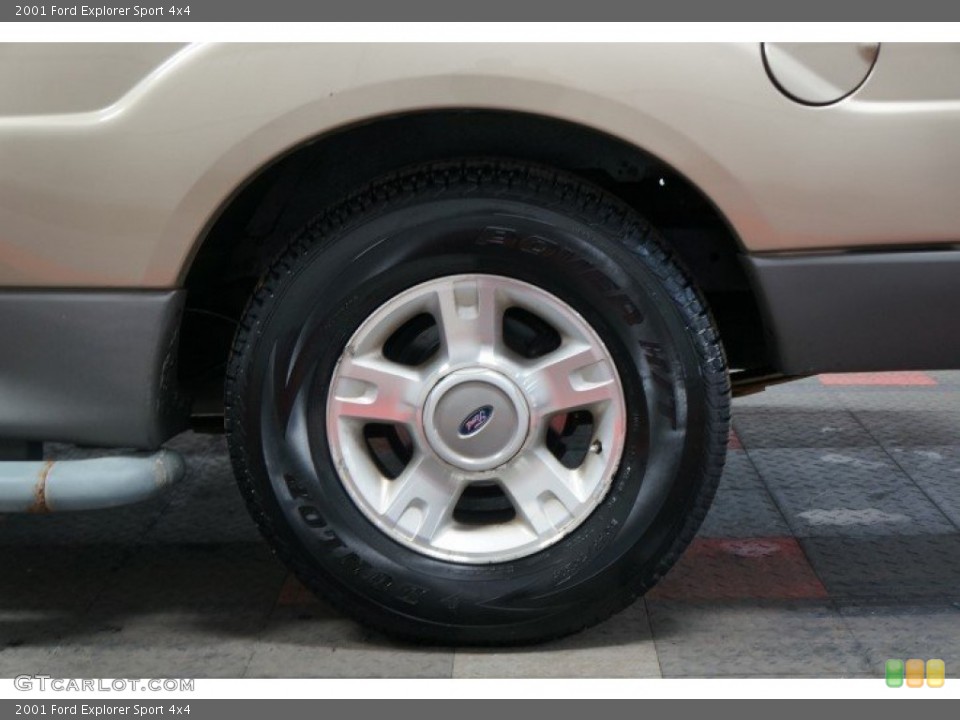 2001 Ford Explorer Sport 4x4 Wheel and Tire Photo #107718417