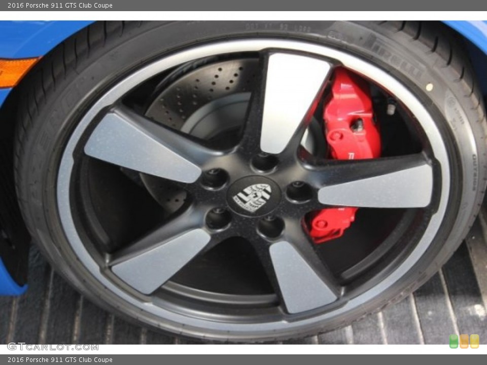 2016 Porsche 911 GTS Club Coupe Wheel and Tire Photo #107736679