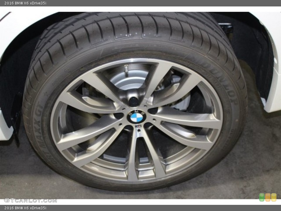 2016 BMW X6 xDrive35i Wheel and Tire Photo #107741750