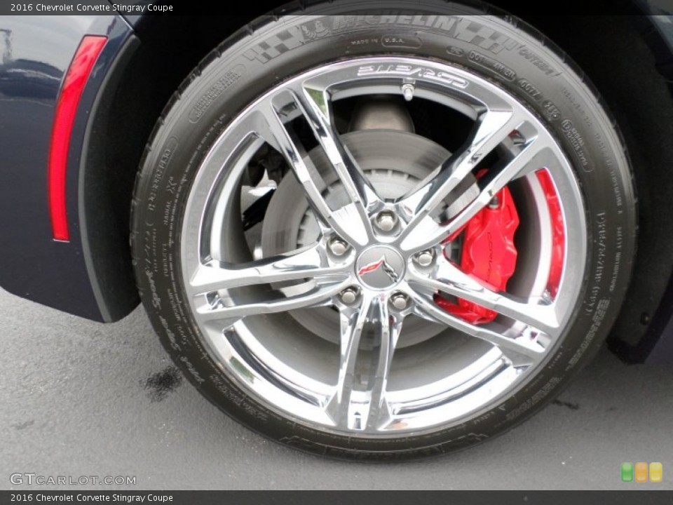 2016 Chevrolet Corvette Stingray Coupe Wheel and Tire Photo #107741876