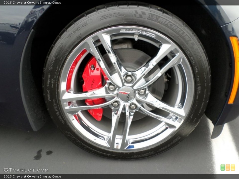 2016 Chevrolet Corvette Stingray Coupe Wheel and Tire Photo #107741897