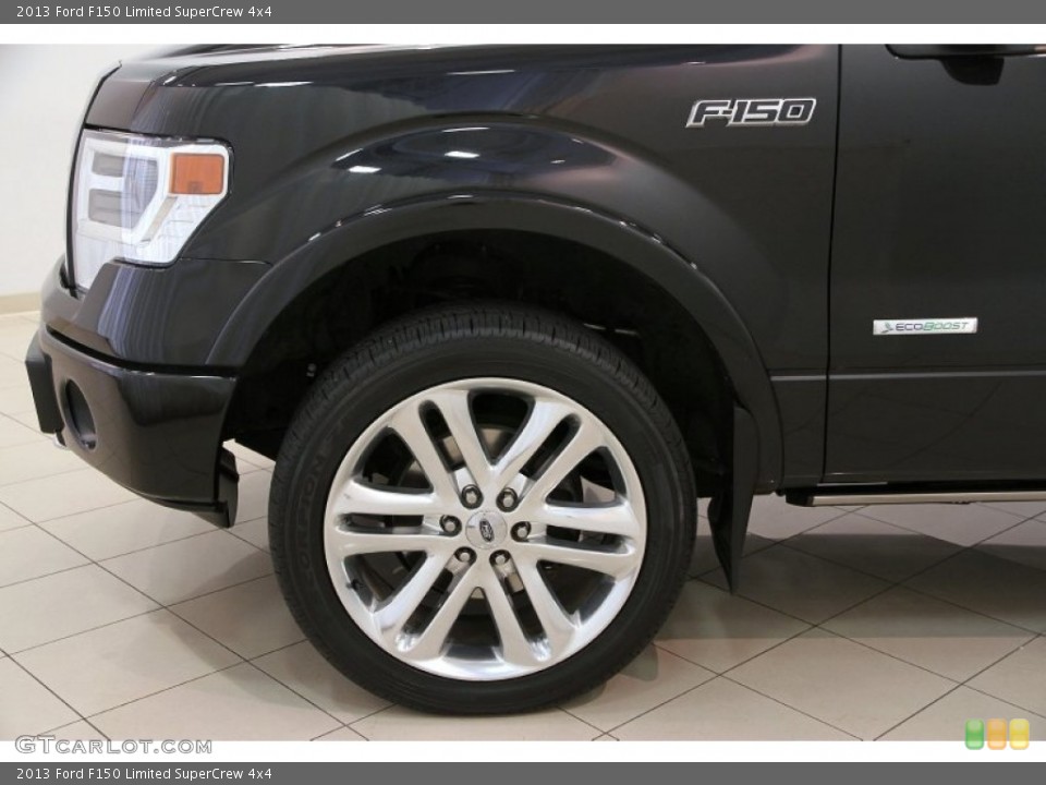 2013 Ford F150 Limited SuperCrew 4x4 Wheel and Tire Photo #107742906