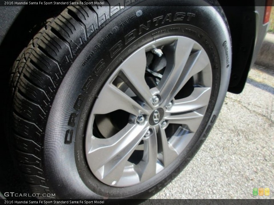 2016 Hyundai Santa Fe Sport Wheels and Tires