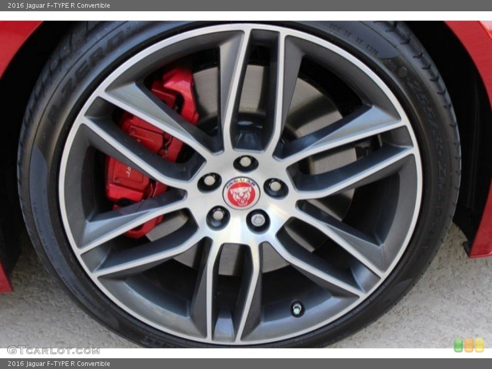 2016 Jaguar F-TYPE R Convertible Wheel and Tire Photo #107753852