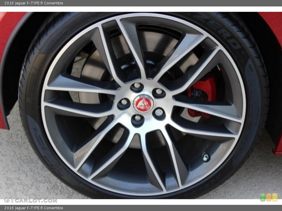 2016 Jaguar F-TYPE R Convertible Wheel and Tire Photo #107753871
