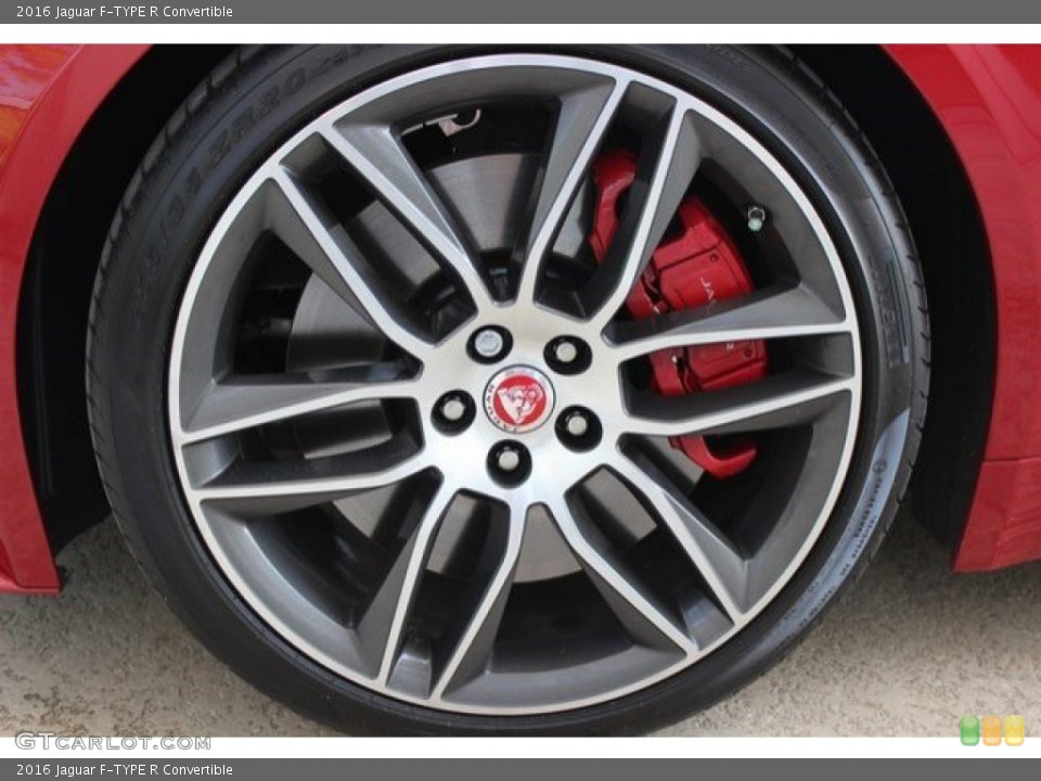 2016 Jaguar F-TYPE R Convertible Wheel and Tire Photo #107753906