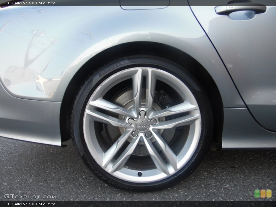 2013 Audi S7 4.0 TFSI quattro Wheel and Tire Photo #107760425