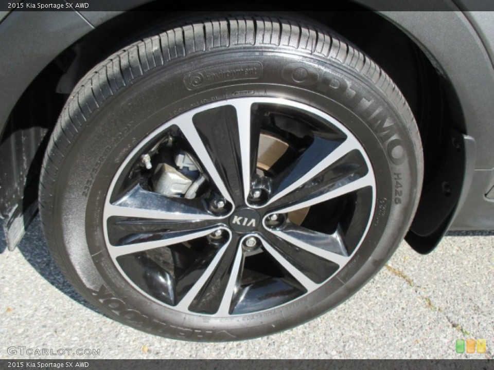 2015 Kia Sportage SX AWD Wheel and Tire Photo #107760941