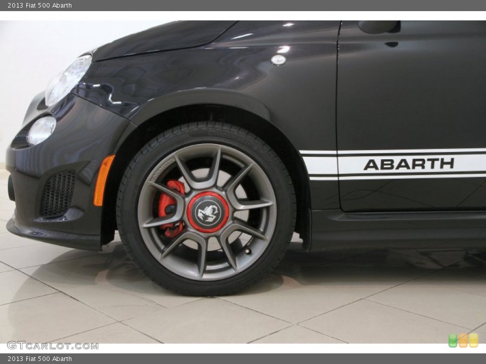 2013 Fiat 500 Abarth Wheel and Tire Photo #107763845