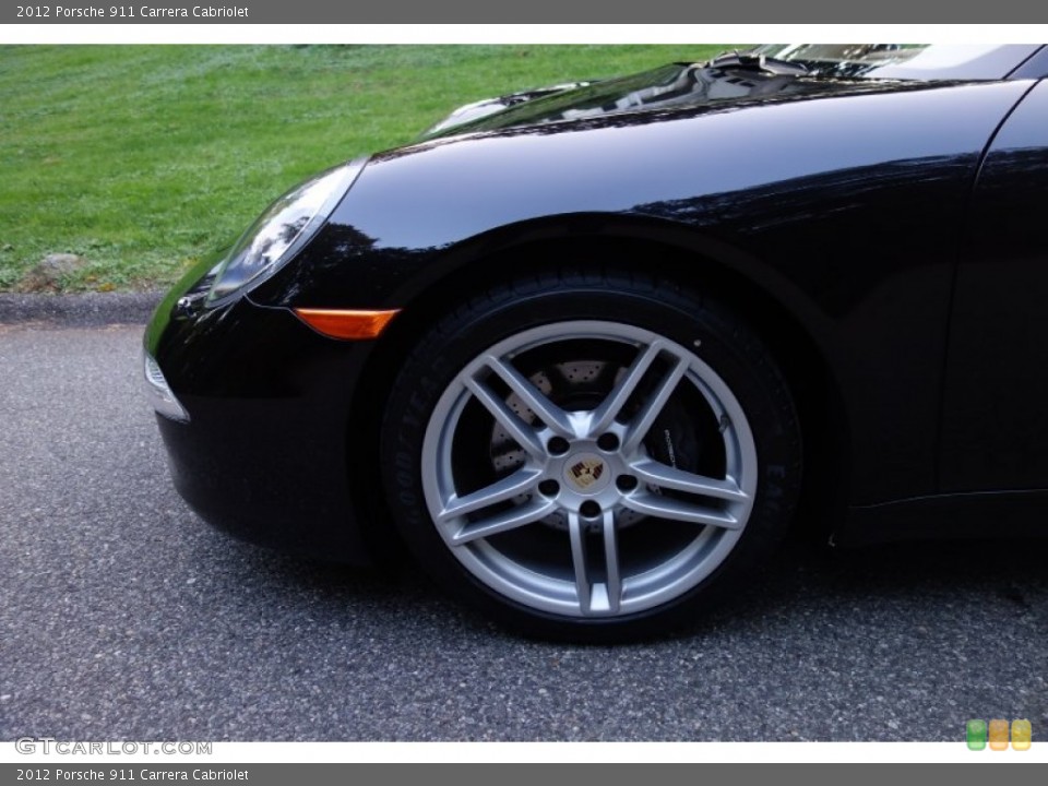 2012 Porsche 911 Carrera Cabriolet Wheel and Tire Photo #107771576