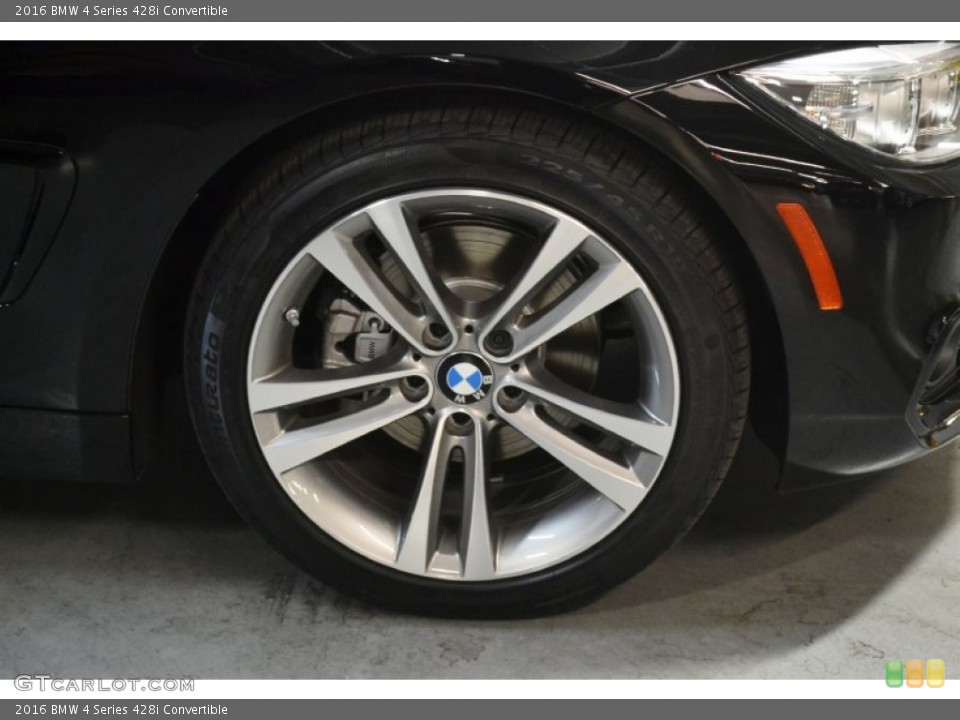 2016 BMW 4 Series 428i Convertible Wheel and Tire Photo #107803985